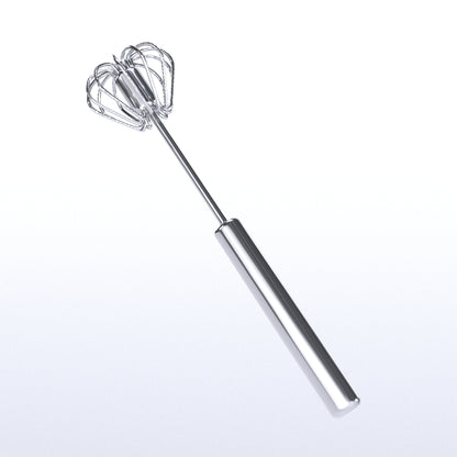 Batidor Semiautomático de Huevos – Acero Inoxidable para Cocina