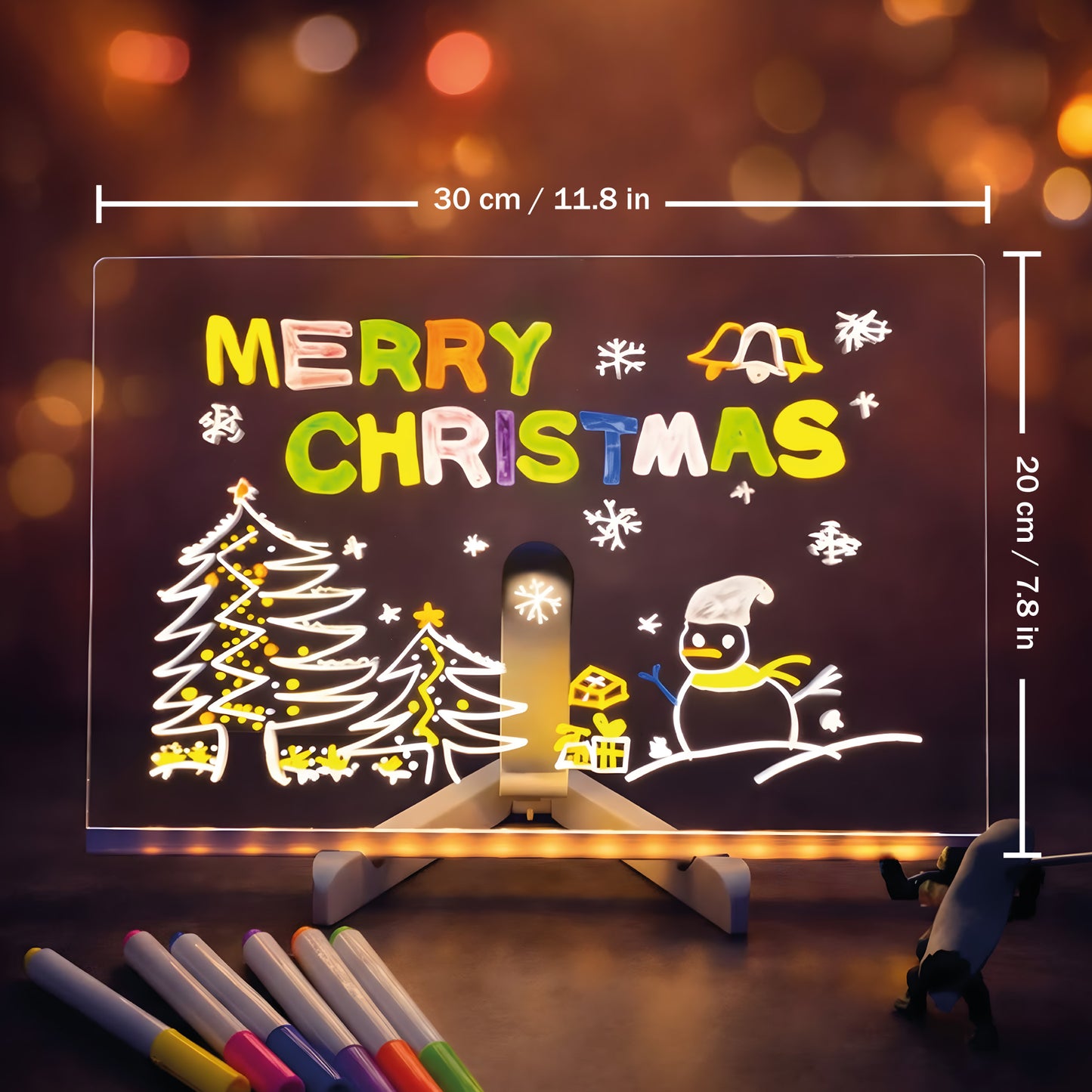 Pizarra LED de Mensajes para Escribir y Dibujar